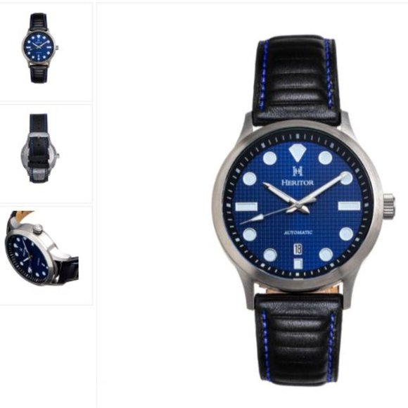 New In Box Heritor HERHS1104 Bradford Men's Automatic Watch Mens Watch - Picture 2 of 10
